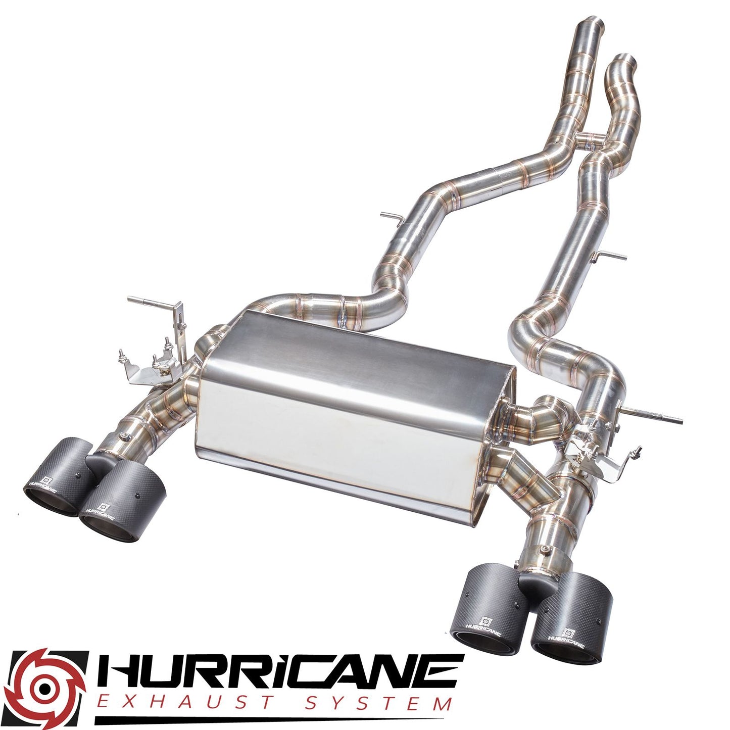 Hurricane 2,76" Abgasanlage für BMW M4 F82 431PS