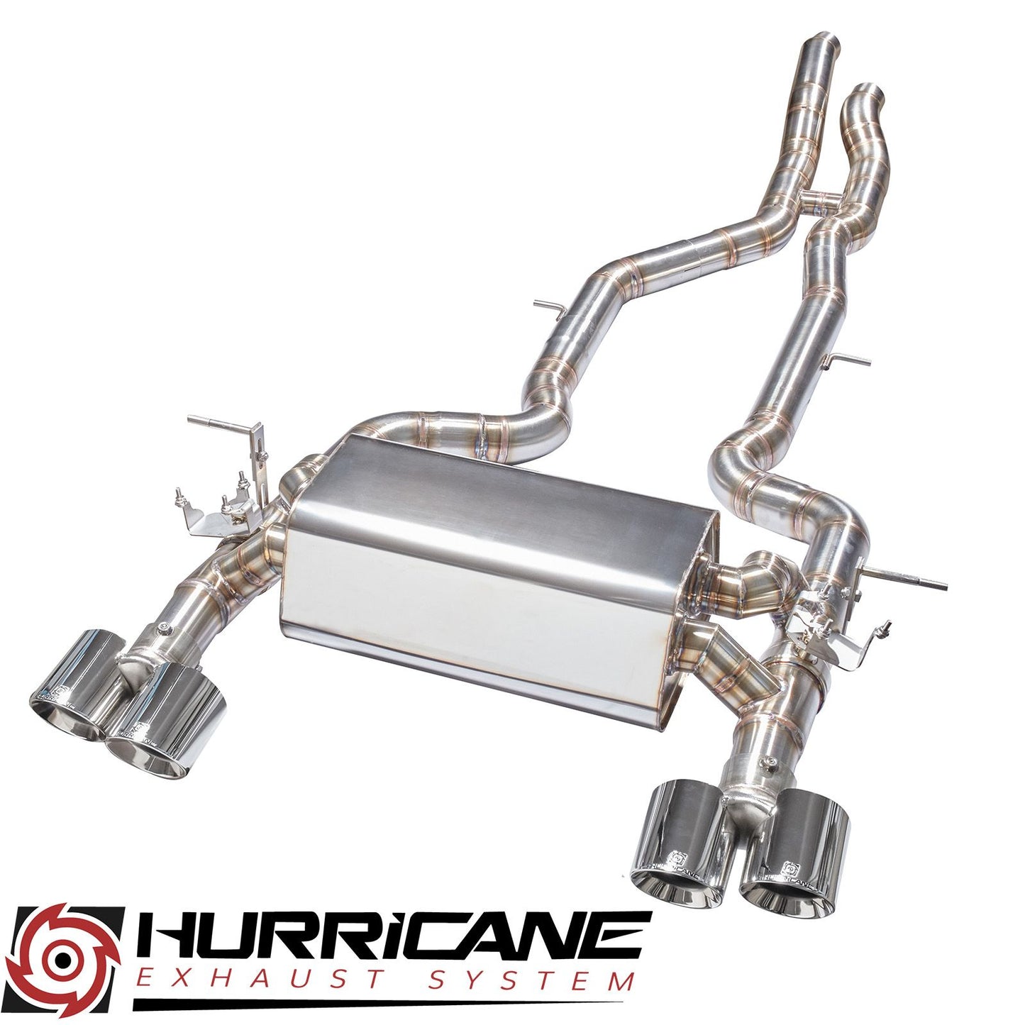 Hurricane 2,76" Abgasanlage für BMW M4 F82 431PS