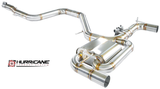 Hurricane 3,5" Abgasanlage für Hyundai i30 N Hatchback, Performance 250-275PS V2