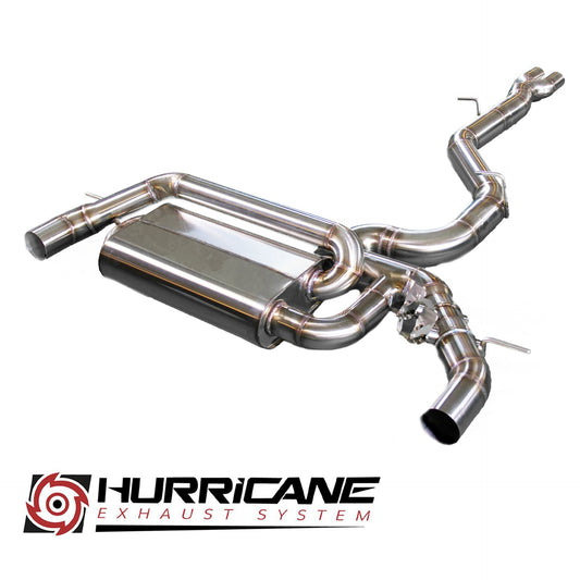 Hurricane 3,5" Abgasanlage für Audi RS3 8V 400PS FL Limo. - mit OPF