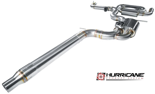 Hurricane 3,5" Abgasanlage für VW Scirocco III / R 2.0 TSI 265-280PS V3