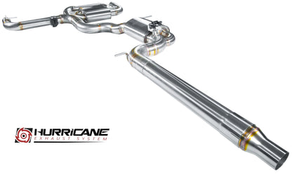 Hurricane 3,5" Abgasanlage für VW Scirocco III / R 2.0 TSI 265-280PS V3