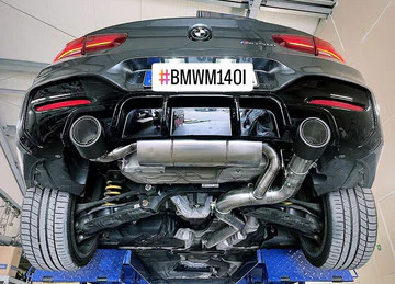 L-Performance - BMW M140I / M240I - F20 / F21 -  Xtreme3.5 Klappenauspuffanlage mit CH-Zulassung