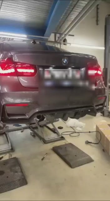 Hurricane 2,76" Abgasanlage für BMW M4 F82 431PS