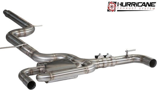 Hurricane 3,5" Abgasanlage für Seat Leon FR 190PS OPF V2